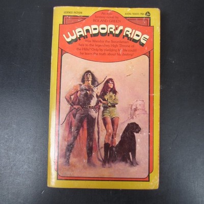 Wandor's Ride Roland Green 1973 First Avon Printing Science Fiction Fantasy Book