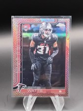 2025 Topps Chrome Football Pigskin Refractor Xavier Watts #393 RC Falcons