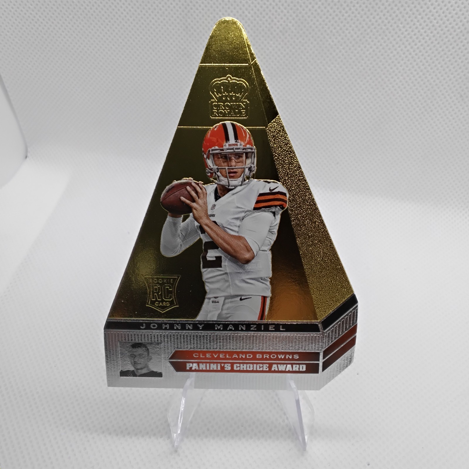 Johnny Manziel Panini Crown Royale Rookie Paninis Choice #PC1 Base