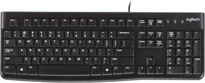 Logitech K120 Ergonomic Desktop USB Wired Keyboard
