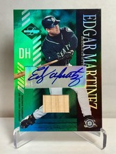 2003 Leaf Limited Edgar Martinez #19 Monikers Bat/Autograph /25 (MEM, AUTO)