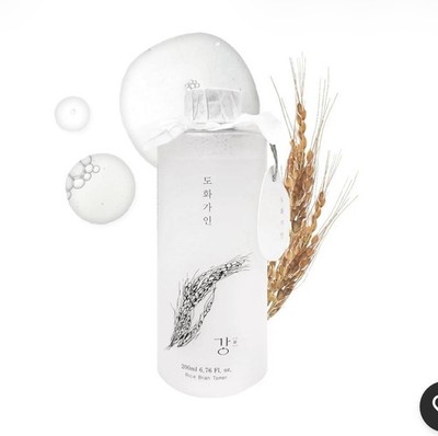 Gentle Rice Bran Toner Korean for Face (Tone, Rejuvenate & 6.76 Fl Oz 