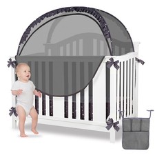 ZXPLO Baby Safety Crib Tent Infant Pop up Mosquito Net Nursery Bed Canopy Net...