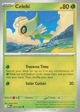 Celebi 012/132 Me01: Mega Evolution Regular Uncommon English 80 HP Naoki Saito