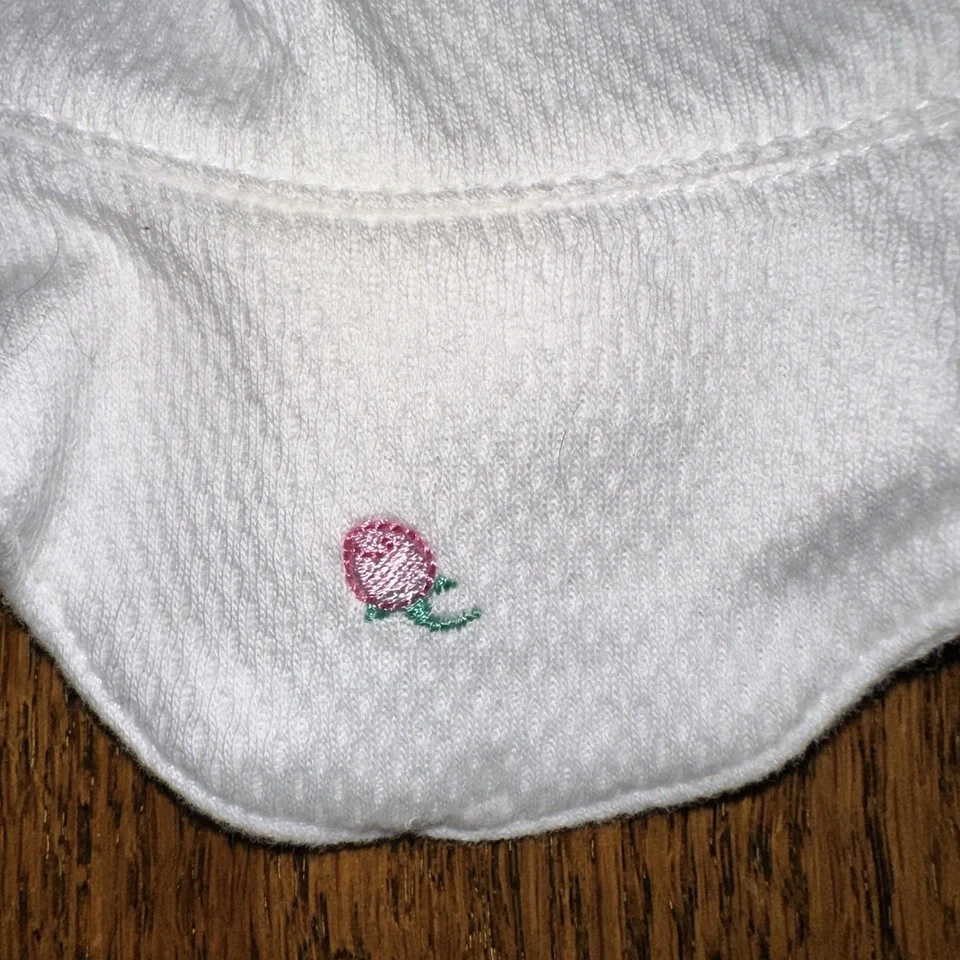 De Colección Disney Clásico Pooh Años 90 Y2K Bordado Sombrero Sol Gorro Cubo Festoneado Corbata Foto 4 de 4