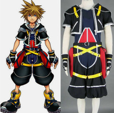 Kingdom Hearts II 2 Sora Full Set Suit Cosplay Costume