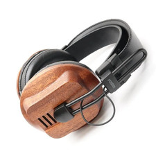 Fostex T60RP Stereo Audiophile Headphones Stereo Over Ear Wood Grain Used Japan