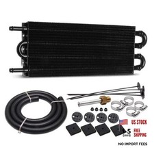 5/16" Transmission Oil Cooler Kit Tube and Fin Cooler Kit Universal 405 4 Pass