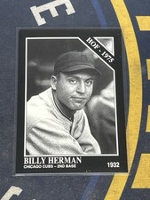 1992 The Sporting News Conlon Collection - Billy Herman #473