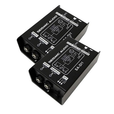 Speakers Passive Direct Box with Ground Left and Attenuator Switch DI Box, Pa...