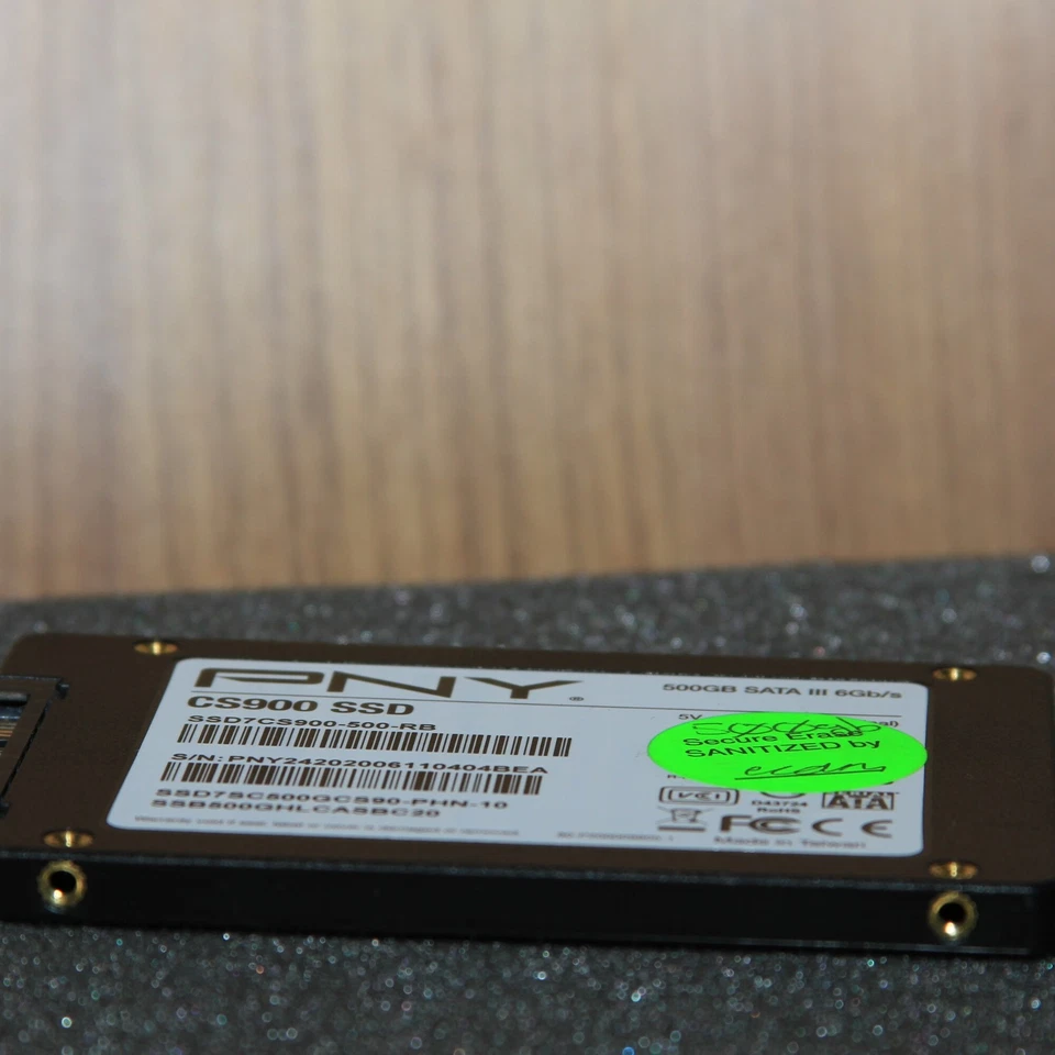 PNY CS900 500GB Internal SSD SATA III 2.5 In SSD7C900-500-RB Low Level Formatted - Image 3 of 4