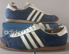 Adidas Vintage VARSITY 1978 UK 10.5 3310 Perfekt Rekord Stockholm Amsterdam Koln