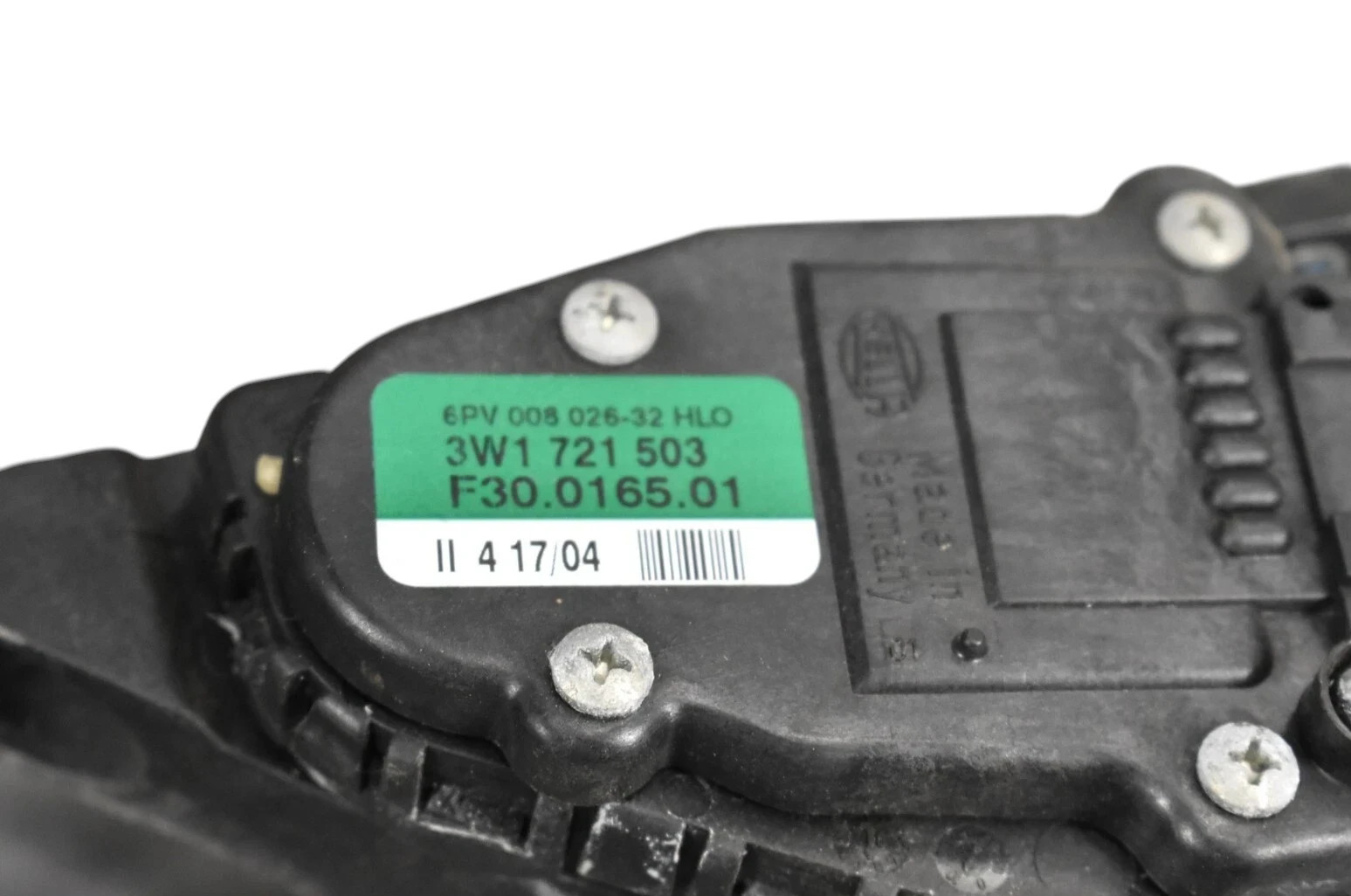 03-12 Bentley Continental Engine Throttle Accelerator Gas Pedal 3W1721503 Oem