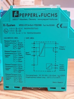 Pepperl+Fuchs KFD2-STC4-Ex1-Y122583 Teilenr.122583 K System Neu (36 verfügbar)