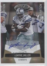 2010 Certified New Generation Mirror Gold Signatures 8/25 Lonyae Miller Auto 0c2