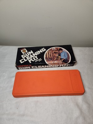 Vintage Hoppe's Gun Cleaning Kit and Storage Box Shotguns No Oil
