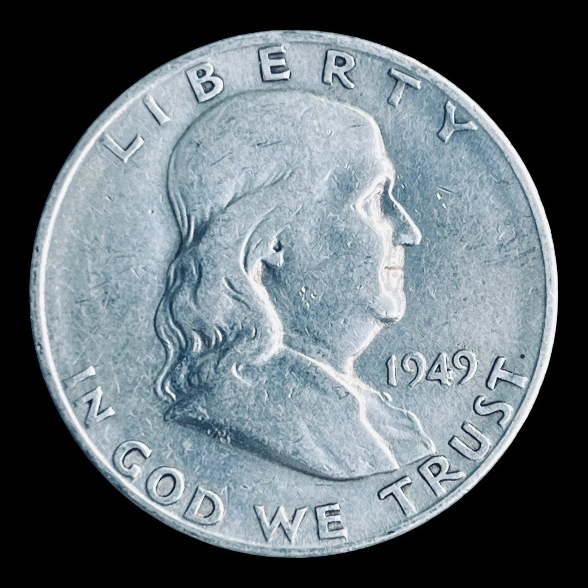 Circulated Uncertified Franklin Half Dollars (1948-1963) for sale