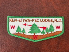 KEN-ETIWA-PEC LODGE 362 OLD OA FLAP  MINT