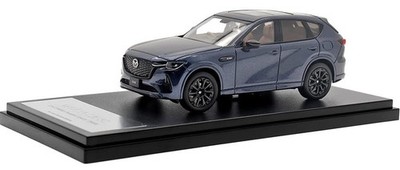 Hi Story 1/43 Mazda CX-60 XD-HYBRID Premium Sports (2022) Deep Crystal Blue Mica