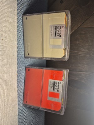Vintage Fujifilm 3.5'' Floppy Disks 1.44MB 2HD IBM Format  26 Color Pack Open Box