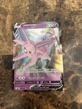 espeon v pokemon card price Espeon V 180/203 Evolving Skies Full Art Alt Art Pokemon Card (NM)