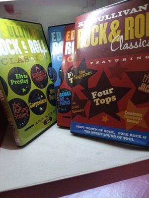 Ed Sullivans Rock & Roll TV Classics Volumes 1 2 3 & Classics 4 DVD Set 50s 60s