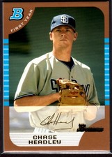 2005 Bowman Draft Gold #BDP119 Chase Headley First Bowman