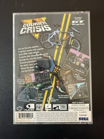 Courier Crisis (Sega Saturn, GT Interactive Software) Manual & Reg Card Included