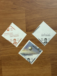 YEMEN ARAB REPUBLIC: 1963 Airmail Stamps Honouring Astronauts Space - Error Over