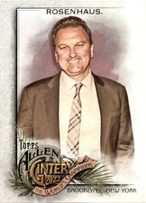 2022 Topps Allen & Ginter #249 Drew Rosenhaus Silver Portrait