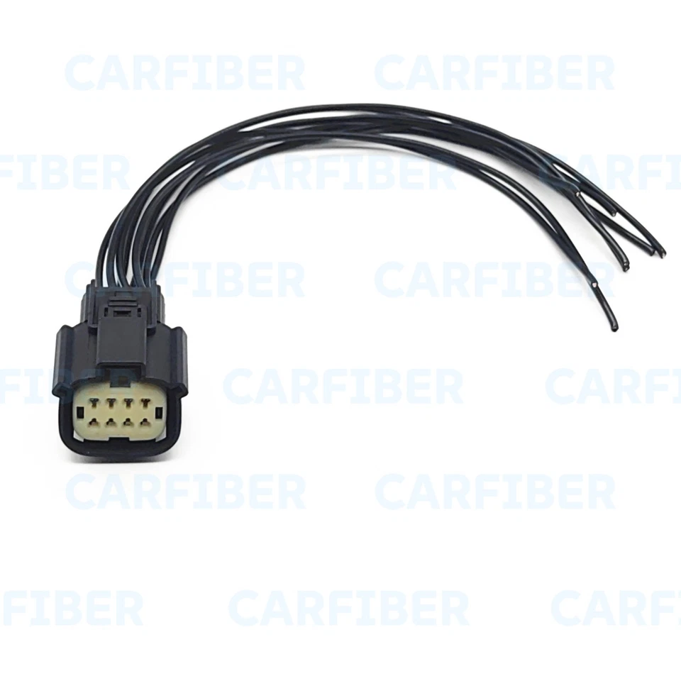 8-Way Front Headlamp Headlight Pigtail Connector Fits Chevy Impala 2014-2020 - Image 4 of 4