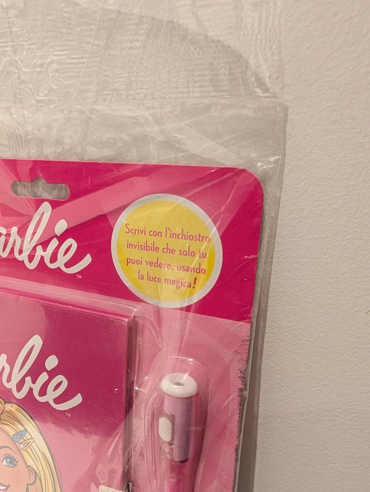 Mattel Cocorico Italia Barbie 2025 Diario Secreto con Cerradura, Llave y Juego de Pluma Mágica Foto 3 de 4