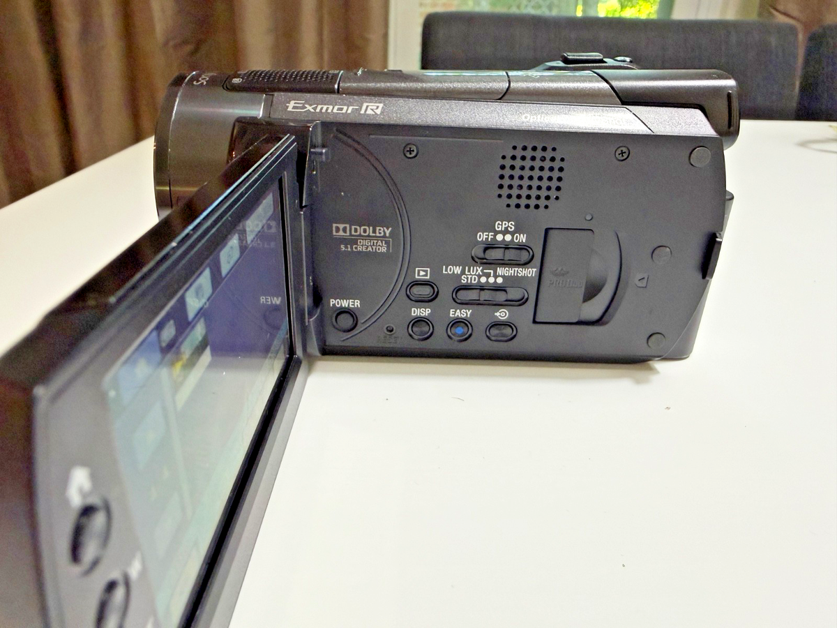 Sony HDR-XR500V 120 GB Camcorder - Black for sale online | eBay