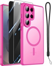 Magnetic for Samsung Galaxy S26 Ultra Case with Screen Protector  Camera Protec