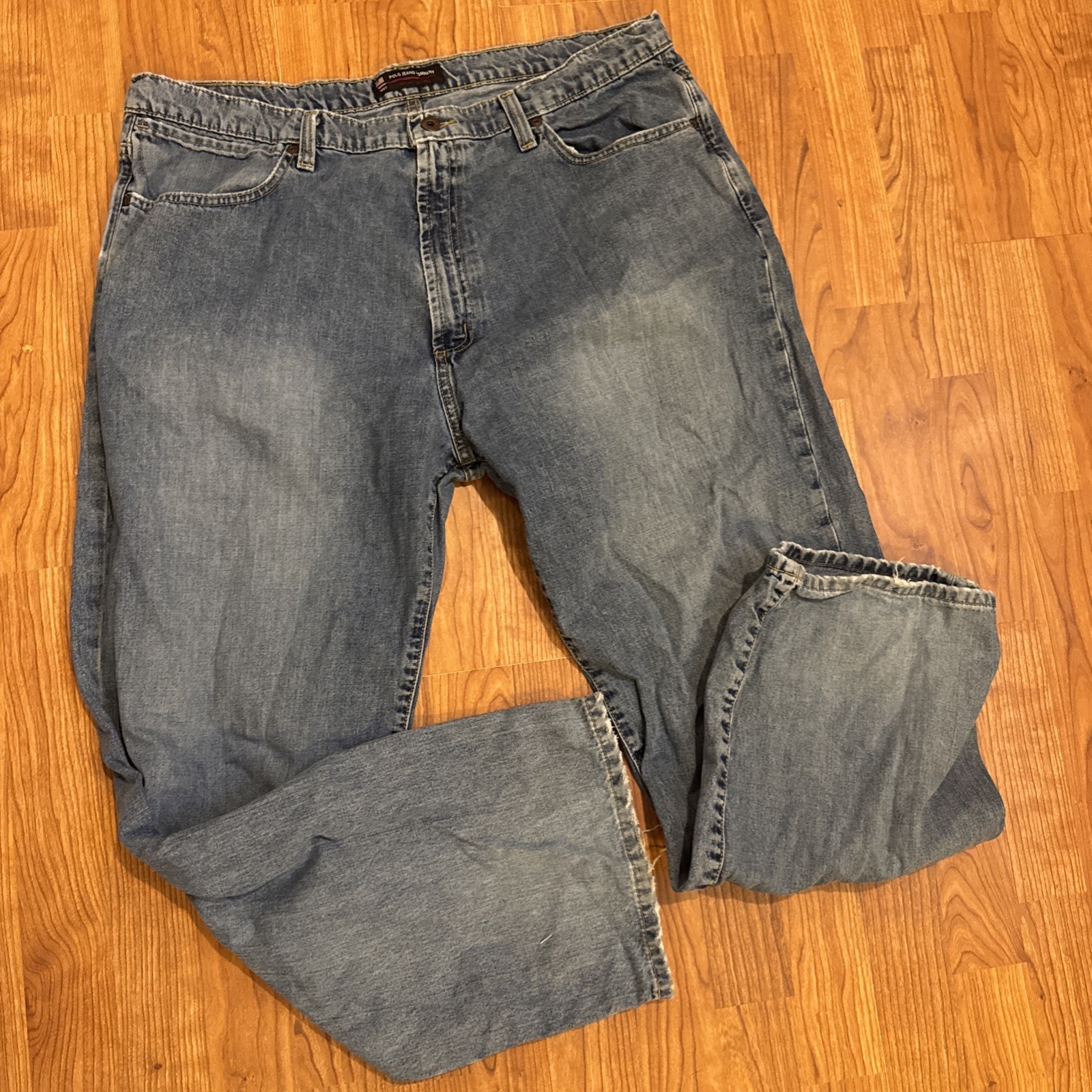 Ralph Lauren Polo Jeans Co Mens 38x32 Relaxed Straight Leg Hayden Jeans thumbnail 5