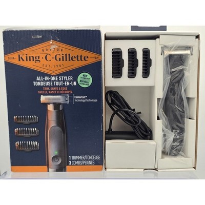 King C. Gillette All-in-One Cordless Edge-Trim-Stubble Shaver