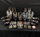 239 pc Antique Vintage Estate Costume Jewelry Some Signed. Lot 762
