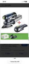 Festool DTSC 400 Cordless Delta 18v Sander Battery Included