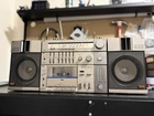 JVC PC-R11JW Vintage Boombox -Please Read - Parts Or Repair