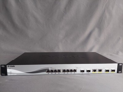 D-Link DXS-1210-12TC 12-Port 10GbE Smart Managed Switch   Datacentre Pull