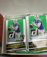 1 BOX 2022 Panini Donruss Football -   12 Fat Packs Factory Sealed