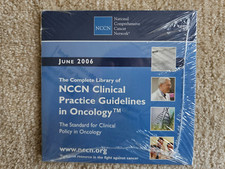Library NCCN Clinical Practice Guidelines in Oncology 2006 CD-ROM NEW/SEALED