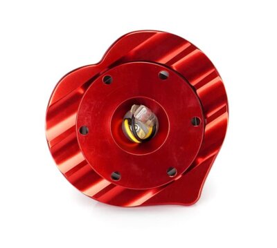 NRG Innovations NRG-SRK-143RD Steering Wheel Quick Release Kit Adapter Red...