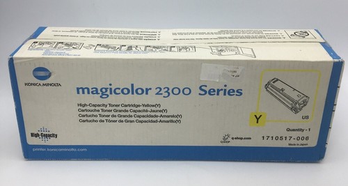 1710517-006 OEM Konica Minolta GELB Toner 2300 Series Cartridge ORIGINAL IT/428 - Bild 2 von 4
