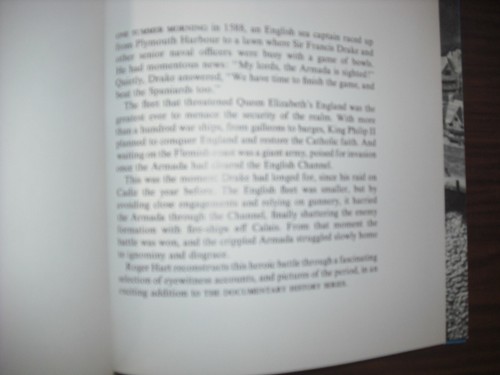 Battle of the Spanish Armada by Roger Hart hardcover  1973 - Picture 3 of 4