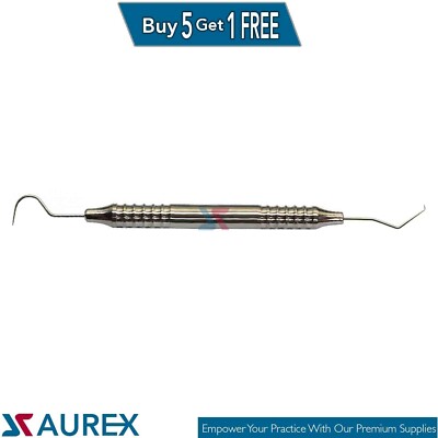 Dental Explorer 23/17A Shepherds Hook 23 Double Ended Probe by Aurex instruments