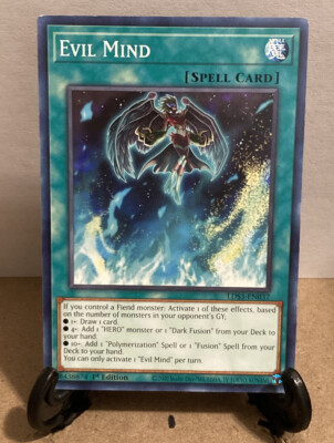 Yu-Gi-Oh! TCG Evil Mind - LDS3-EN037 - Common - 1st Edition Near Mint