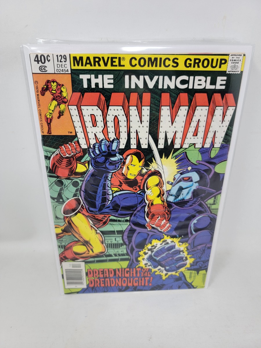 IRON MAN #129 1979 Marvel 8.5 Bob Layton Cover Art Cover Art | eBay