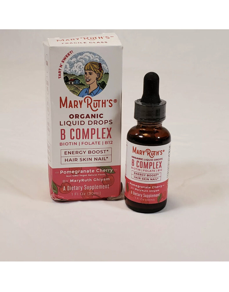 Maryruth Organics B Complex Liquid Drops 1oz For Sale Online Ebay