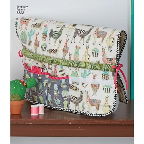 Simplicity Sewing Pattern 8822 Sewing Room Accessories Machine Cover Sewing Mat - Picture 6 of 9